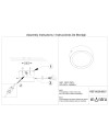 SAONA SUPERFICIE * DOWNLIGHT LED REDONDO - 30W - 3000K