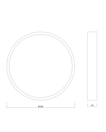 SAONA SUPERFICIE * DOWNLIGHT LED REDONDO - 30W - 4000K