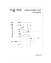 SAONA SUPERFICIE * DOWNLIGHT LED CUADRADO - 8W - 4000K