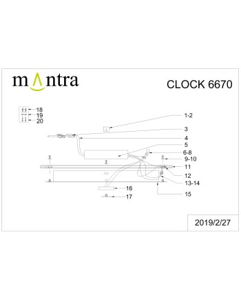 ***OFER/DES*** CLOCK * PLAFÓN REDONDO 30W - 4000K