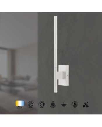 TORCH * APLIQUE BLANCO LED 6W 3000K