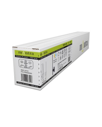 TORCH * APLIQUE NEGRO MATE LED 6W 3000K