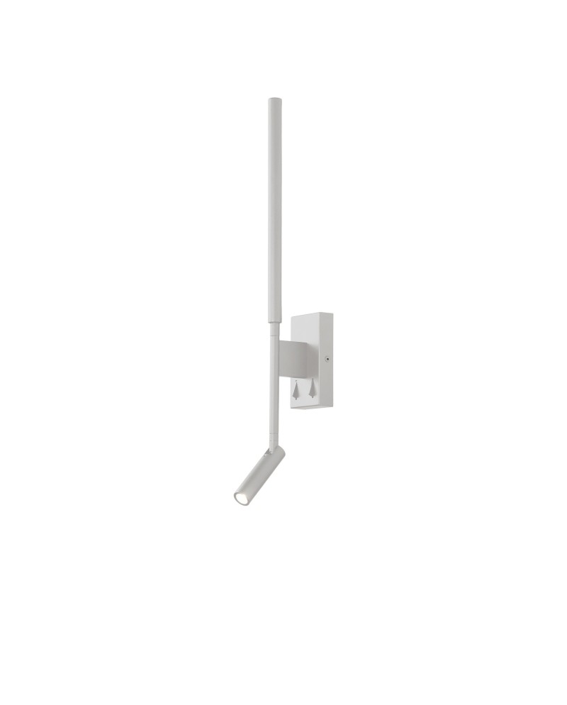 TORCH * APLIQUE BLANCO LECTOR LED 3W+6W 3000K