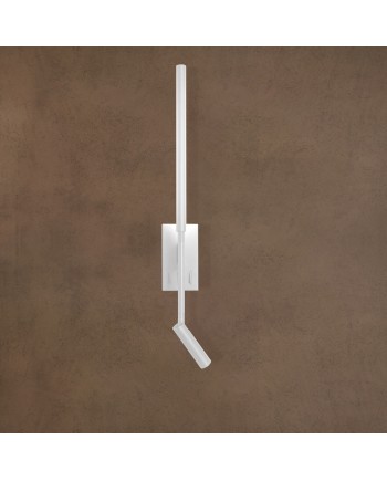 TORCH * APLIQUE BLANCO LECTOR LED 3W+6W 3000K
