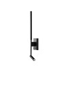 TORCH * APLIQUE NEGRO MATE LECTOR LED 3W+6W 3000K