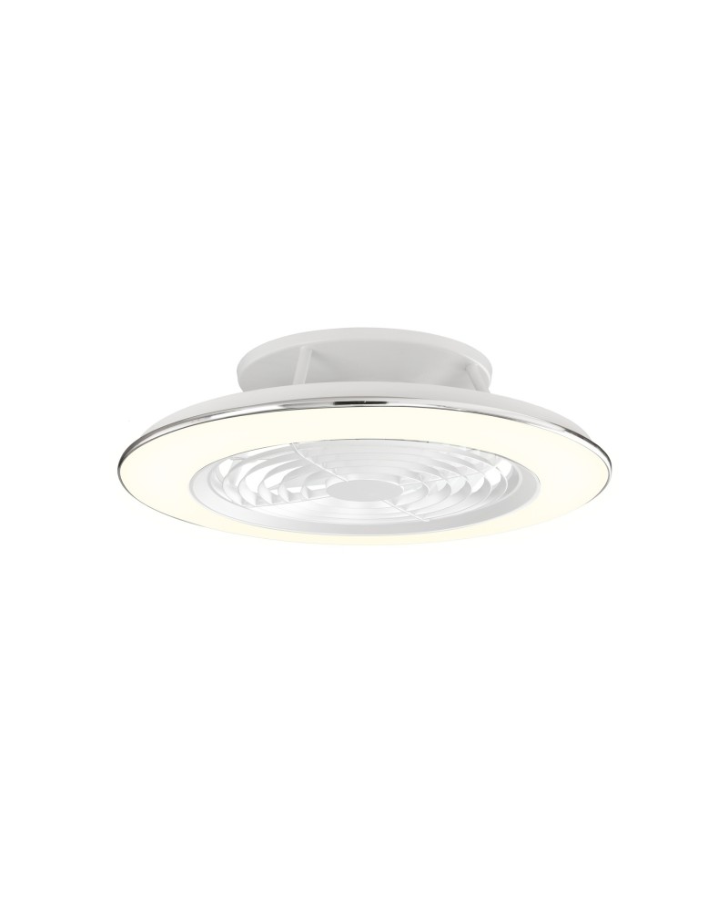 ALISIO * VENTILADOR PLAFÓN BLANCO LED CON MANDO
