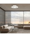 ALISIO * VENTILADOR PLAFÓN BLANCO LED CON MANDO