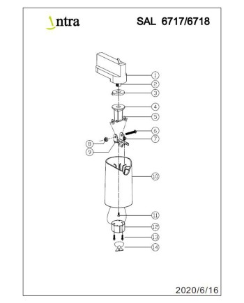 SAL BLANCO * FOCO 1L RAIL TRI BLANCO