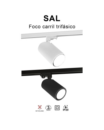SAL NEGRO * FOCO 1L RAIL TRI NEGRO
