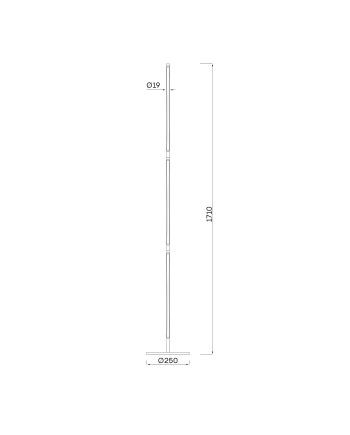 TORCH * PIE SALON LED  25W BLANCO