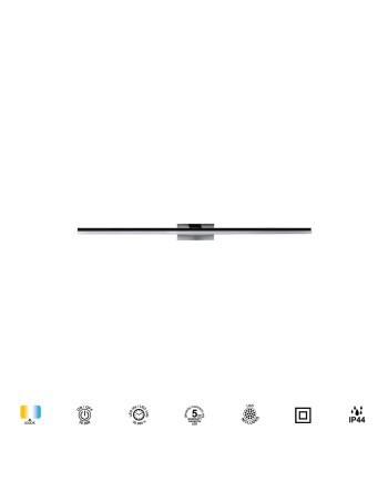 MORNE * APLIQUE IP44 CROMO 12W
