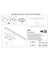 MORNE * APLIQUE IP44 CROMO 12W