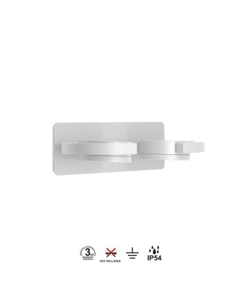 IGUAZU * APLIQUE GX53 - 2L  BLANCO