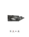 IGUAZU * APLIQUE GX53 - 2L  GRIS OSCURO