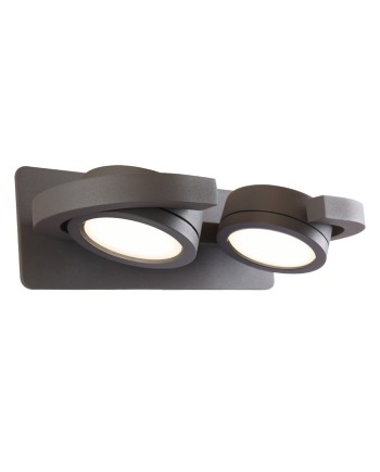 IGUAZU * APLIQUE GX53 - 2L  GRIS OSCURO