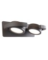 IGUAZU * APLIQUE GX53 - 2L  GRIS OSCURO