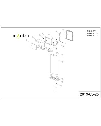 RUKA * BOLARDO LED 13W