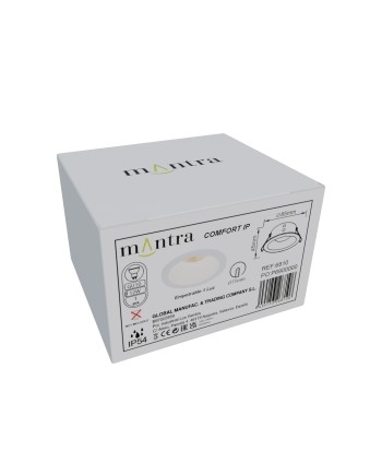 COMFORT IP * EMPOTRABLE REDONDO BLANCO