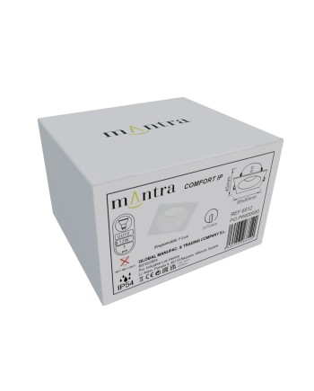 COMFORT IP*EMPOTRABLE CUADRADO BLANCO