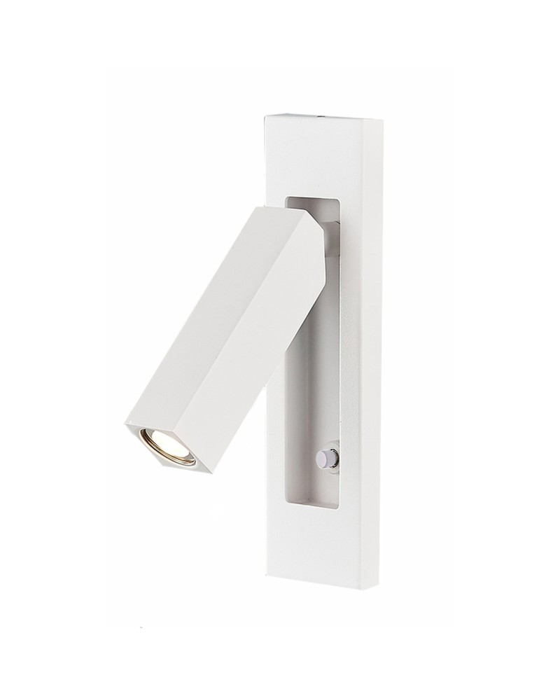 GOKOVA * APLIQUE BLANCO LECTOR LED EMPOTRABLE 3W 3000K
