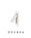 GOKOVA * APLIQUE BLANCO LECTOR LED EMPOTRABLE 3W 3000K