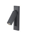 GOKOVA * APLIQUE NEGRO LECTOR LED EMPOTRABLE 3W 3000K