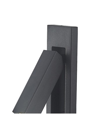 GOKOVA * APLIQUE NEGRO LECTOR LED EMPOTRABLE 3W 3000K