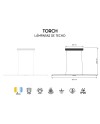 TORCH * COLGANTE NEGRO LED 22W 3000K