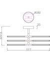 ***OFER/DES*** TORCH * PLAFÓN BLANCO LED 36W 3000K
