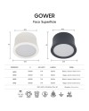 GOWER * FOCO LED BLANCO 7W 3000K