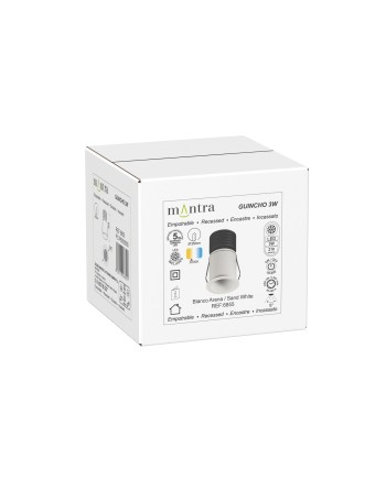 GUINCHO * MINI EMPOTRABLE LED 3W  3000K BLANCO