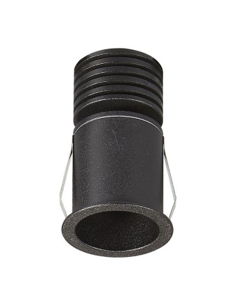 GUINCHO * MINI EMPOTRABLE LED 3W  3000K NEGRO