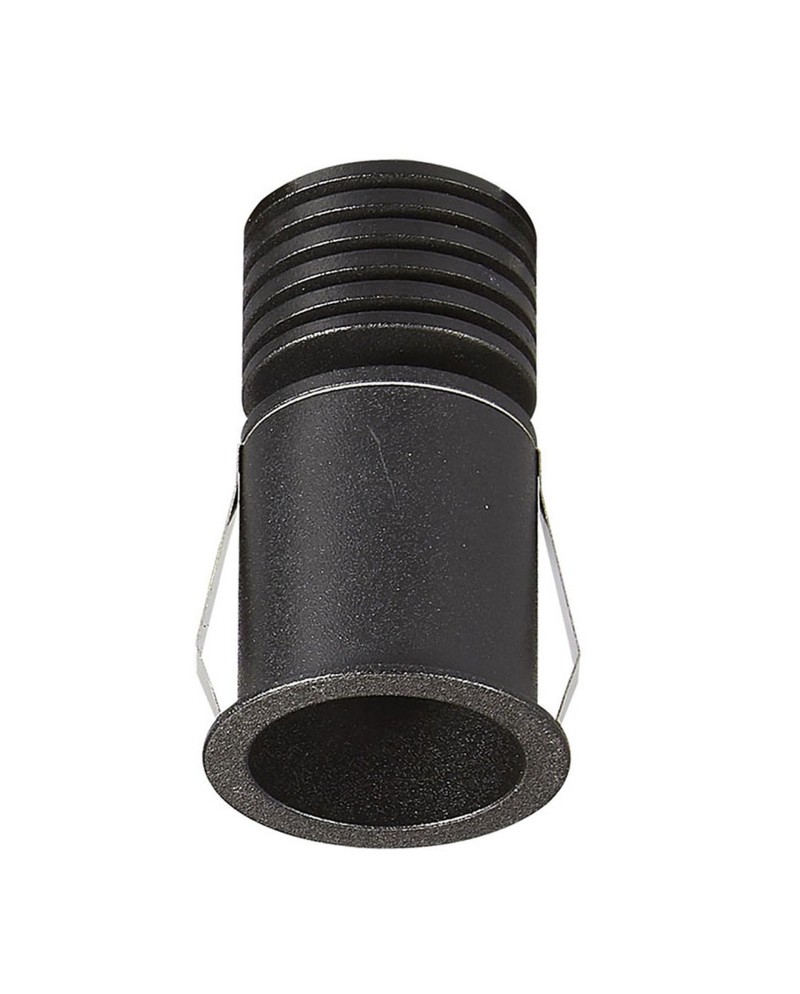 GUINCHO * MINI EMPOTRABLE LED 3W  3000K NEGRO