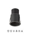 GUINCHO * MINI EMPOTRABLE LED 5W  3000K NEGRO