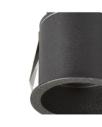 GUINCHO * MINI EMPOTRABLE LED 5W  3000K NEGRO
