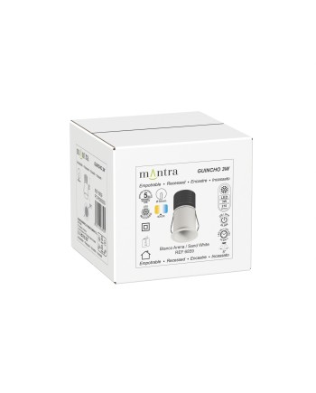 GUINCHO * MINI EMPOTRABLE LED 3W  4000K BLANCO