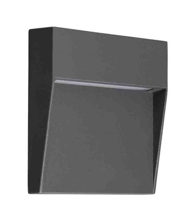 BAKER * SEÑALIZADOR CUADRADO 3W 3000K GRIS OSCURO