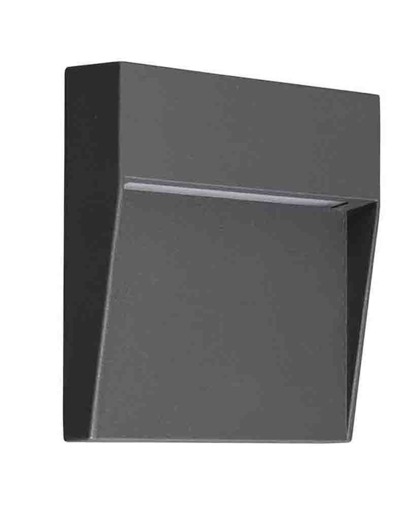 BAKER * SEÑALIZADOR CUADRADO 3W 3000K GRIS OSCURO