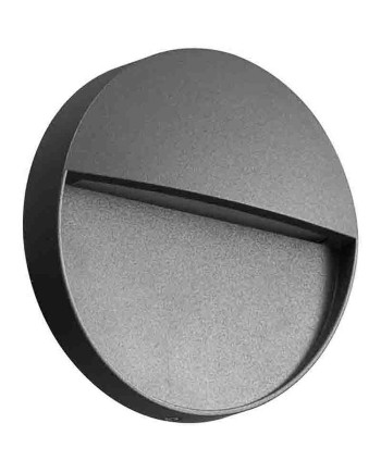 BAKER * SEÑALIZADOR REDONDO 3W 3000K GRIS OSCURO