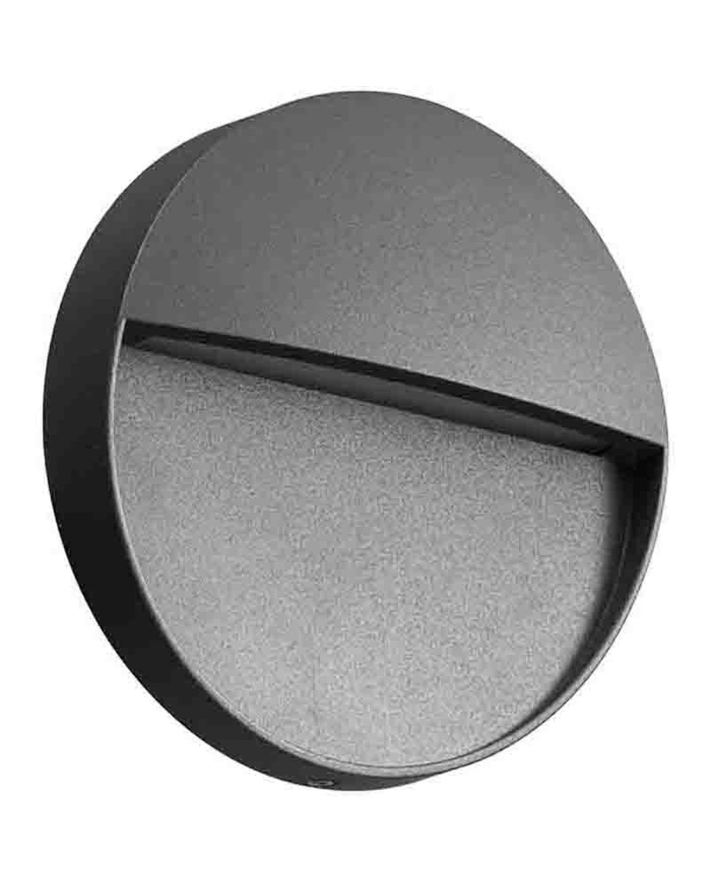 BAKER * SEÑALIZADOR REDONDO 3W 3000K GRIS OSCURO
