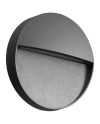 BAKER * SEÑALIZADOR REDONDO 3W 3000K GRIS OSCURO