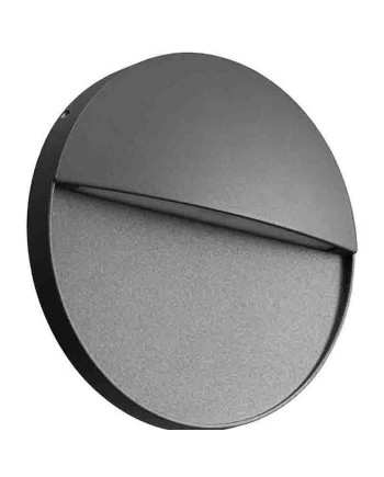 BAKER * SEÑALIZADOR REDONDO 6W 3000K GRIS OSCURO