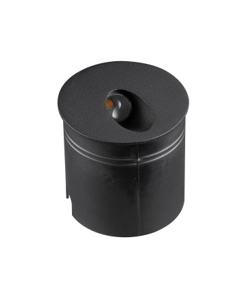 ASPEN * SEÑALIZADOR REDONDO 3W 3000K NEGRO