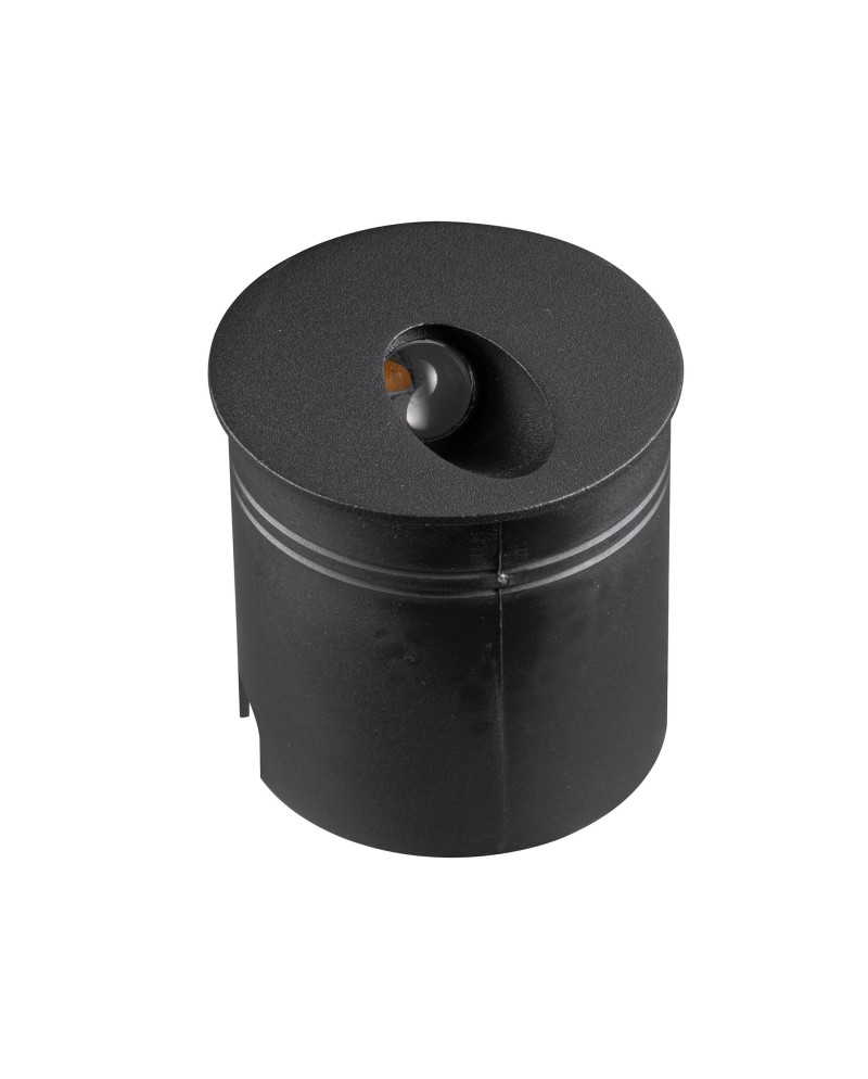 ASPEN * SEÑALIZADOR REDONDO 3W 3000K NEGRO
