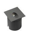 ASPEN * SEÑALIZADOR CUADRADO 3W 3000K GRIS OSCURO
