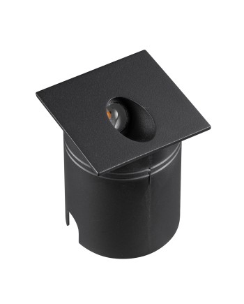 ASPEN * SEÑALIZADOR CUADRADO 3W 3000K NEGRO