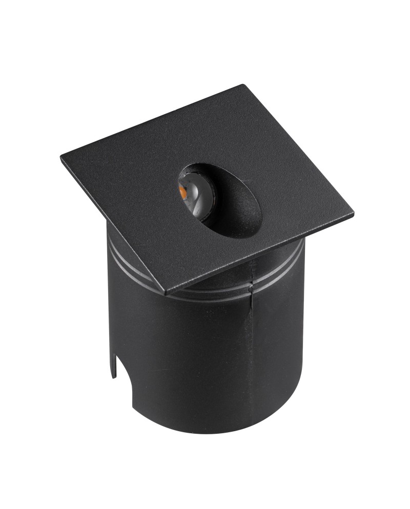ASPEN * SEÑALIZADOR CUADRADO 3W 3000K NEGRO