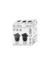 ASPEN * SEÑALIZADOR CUADRADO 3W 3000K NEGRO