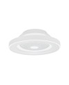TIBET * VENTILADOR BLANCO 35W PLAFÓN LED 70W CON MANDO Y APP