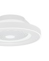 TIBET * VENTILADOR BLANCO 35W PLAFÓN LED 70W CON MANDO Y APP